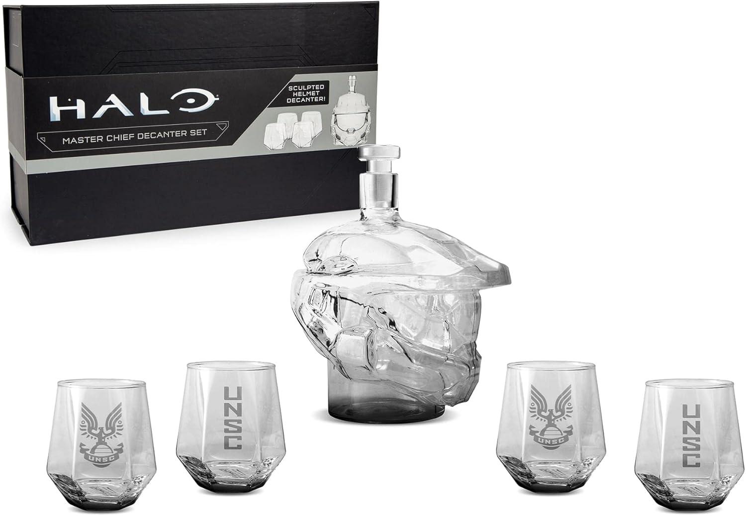 6 Piece Whiskey Decanter Set