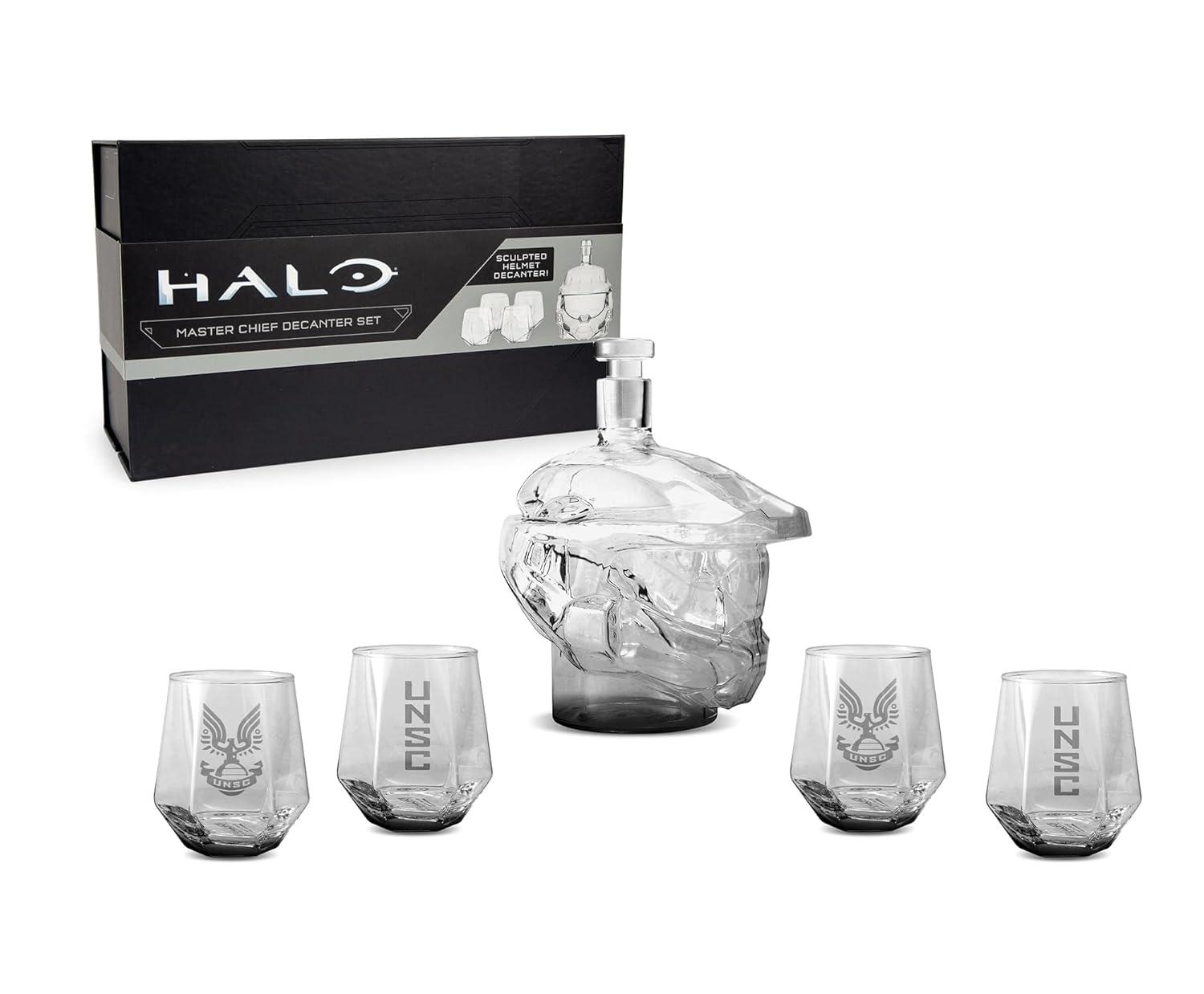 Ukonic 6 Piece Whiskey Decanter Set