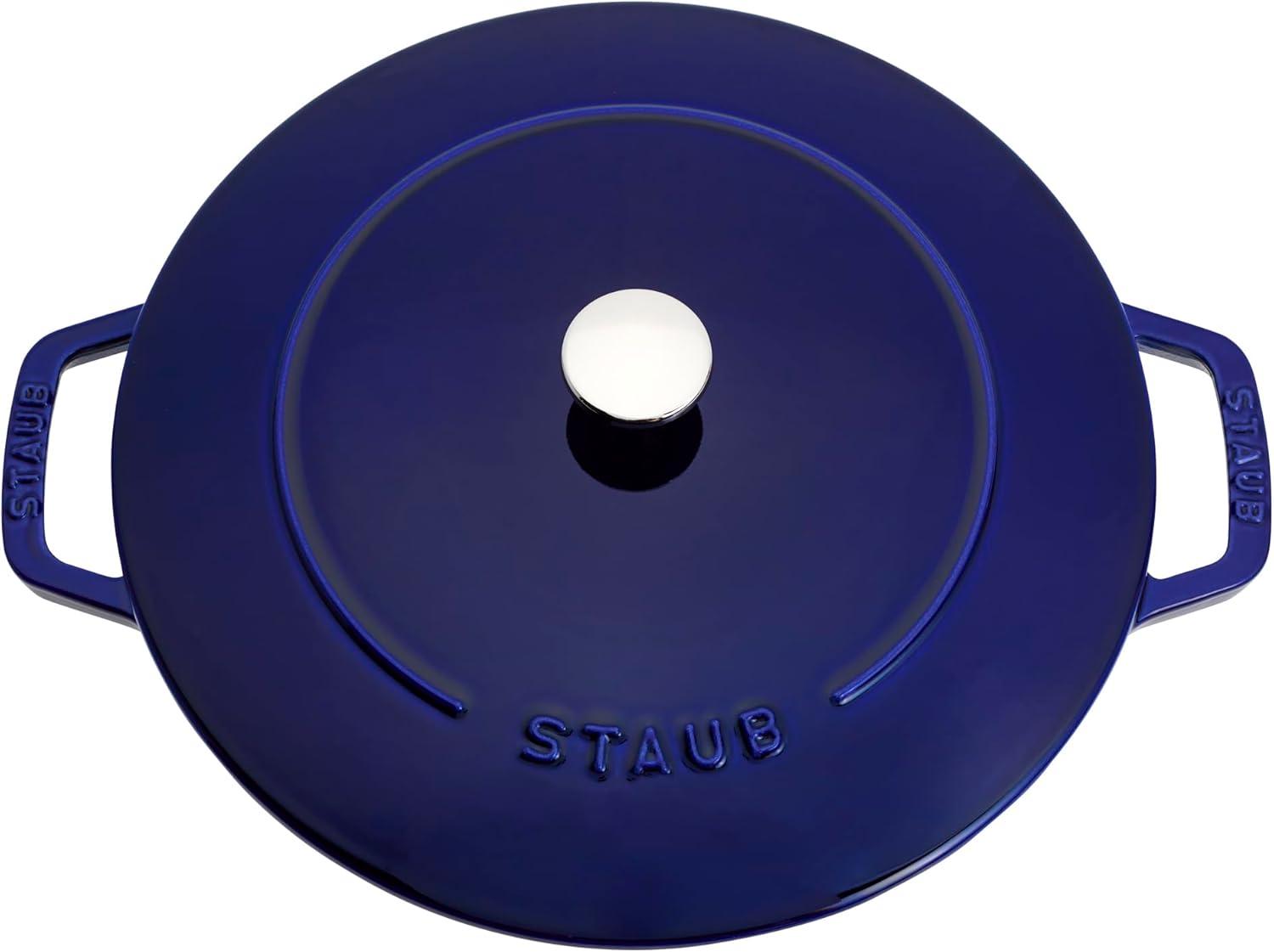 Staub ® Dark Blue Cast Iron 5-Qt. Essential French Oven