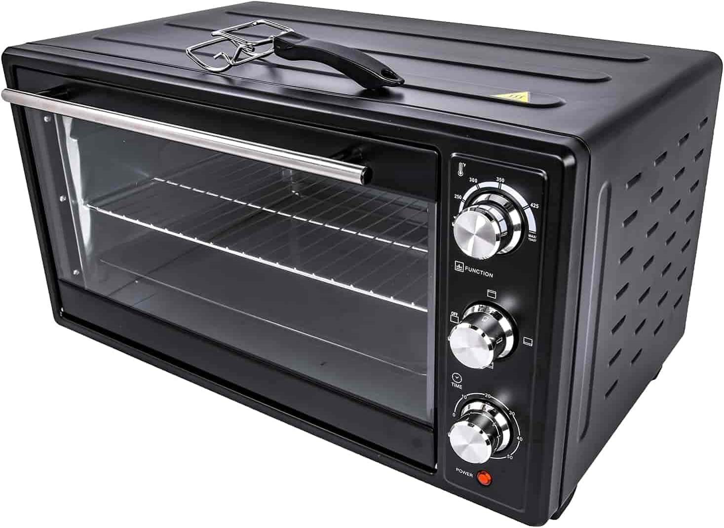 JEGS Bench Top Powder Coating Built-in Microwave Ovens in Black
