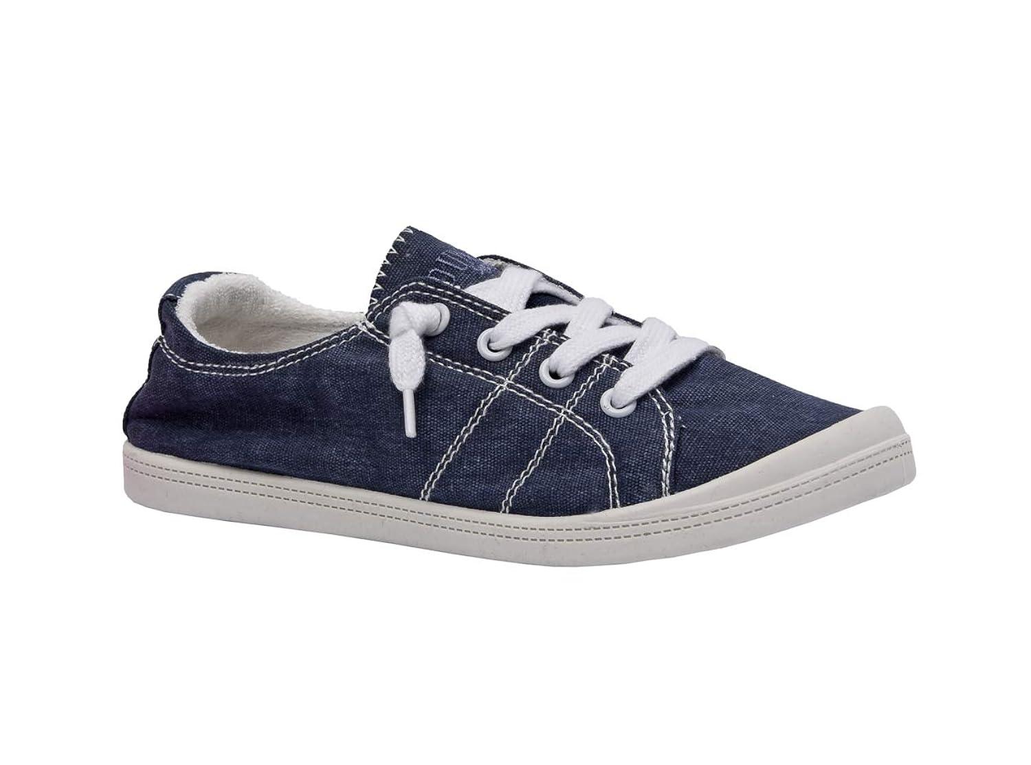 Dunes Sport Women's Reesa Canvas Sneaker +Memory Foam