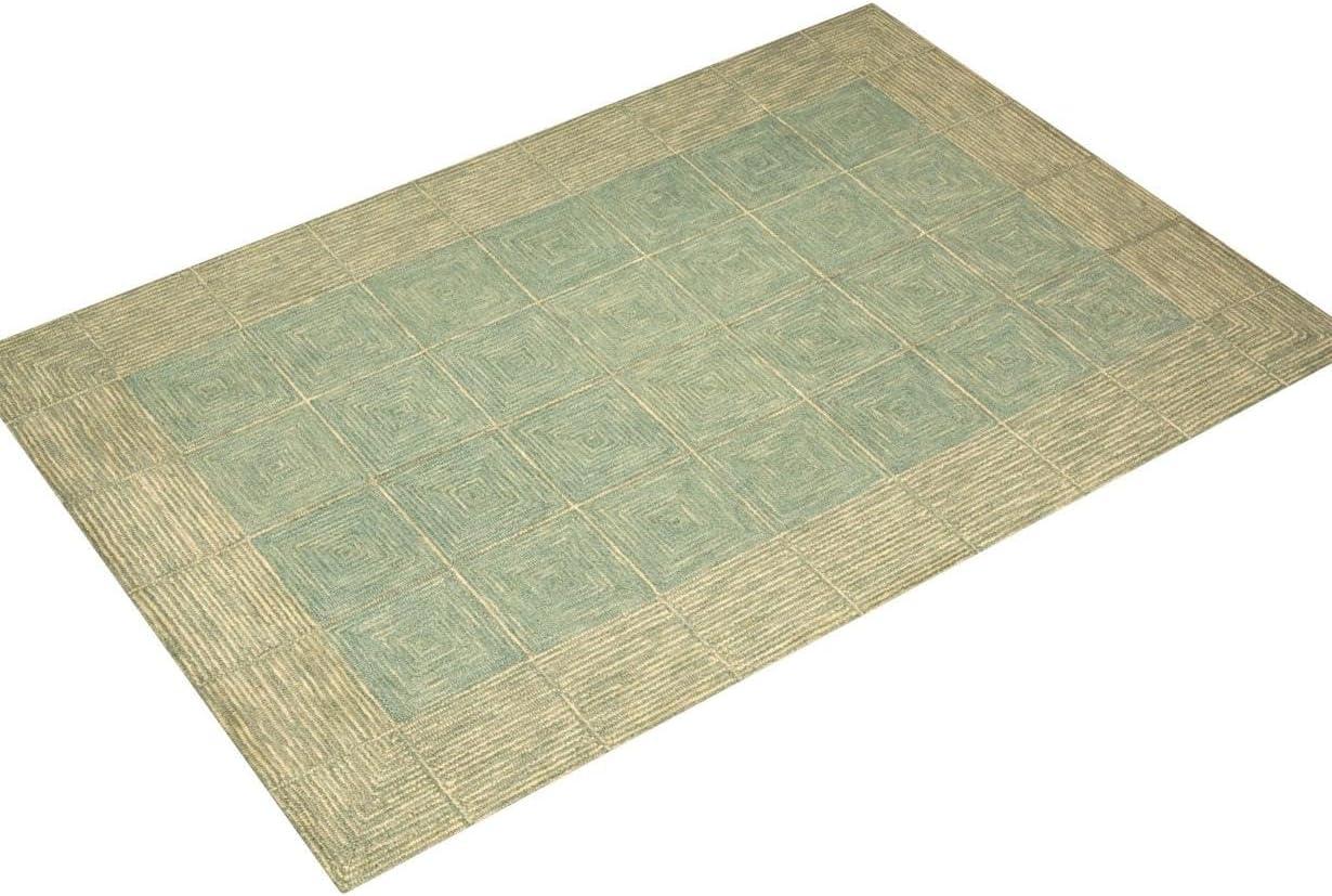 Chris Loves Julia x Loloi Francis Collection FRA-02 Green / Natural, ContemporaryArea Rug