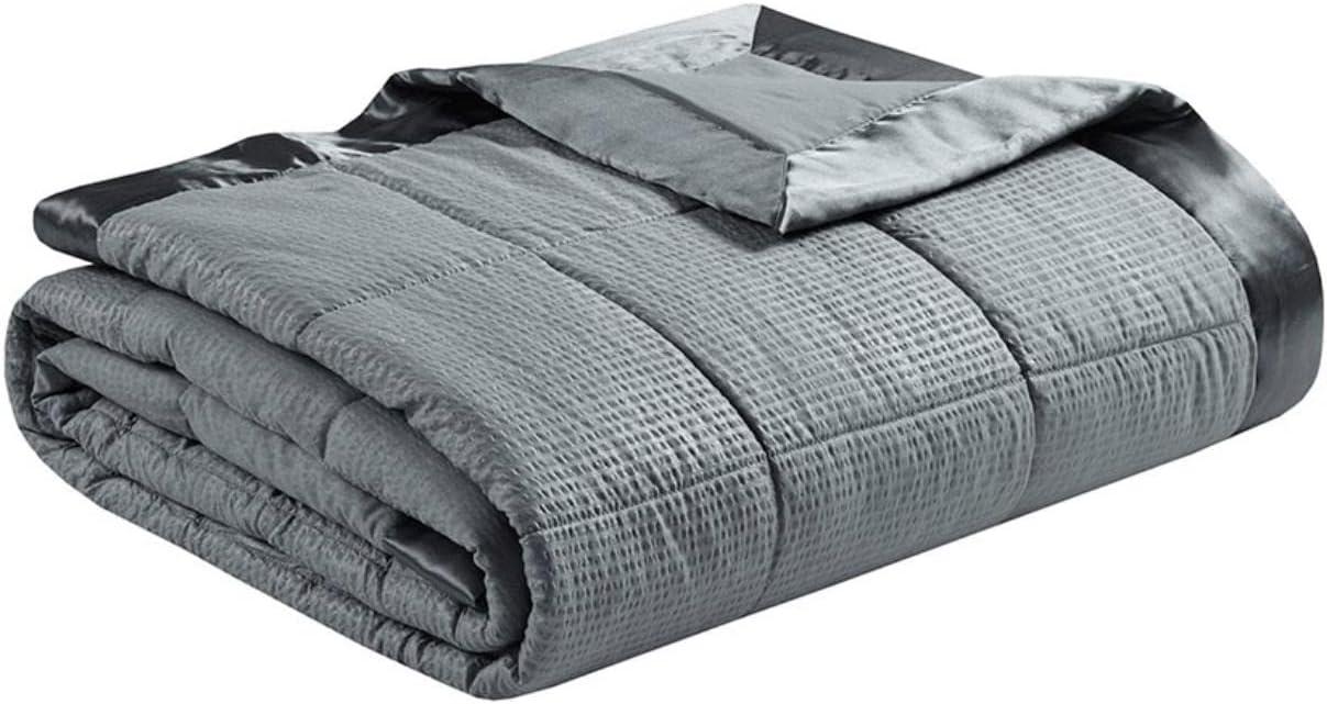 Cambria Oversized Down Alternative Blanket with Satin Trim