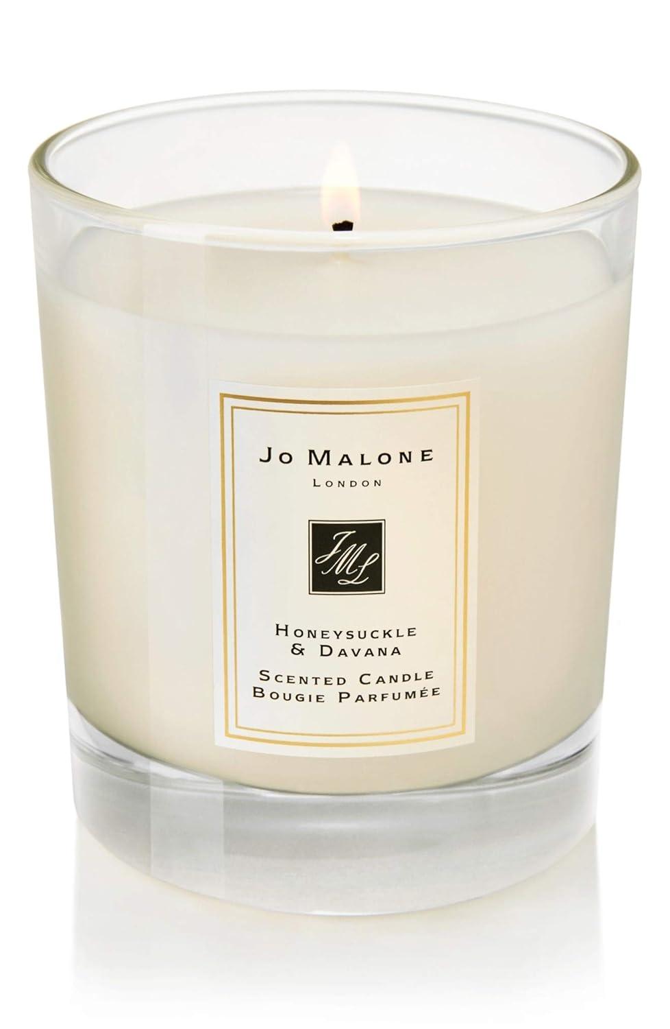 Jo Malone Vela con Aroma a Madreselva y Davana Vela de 7,1 oz