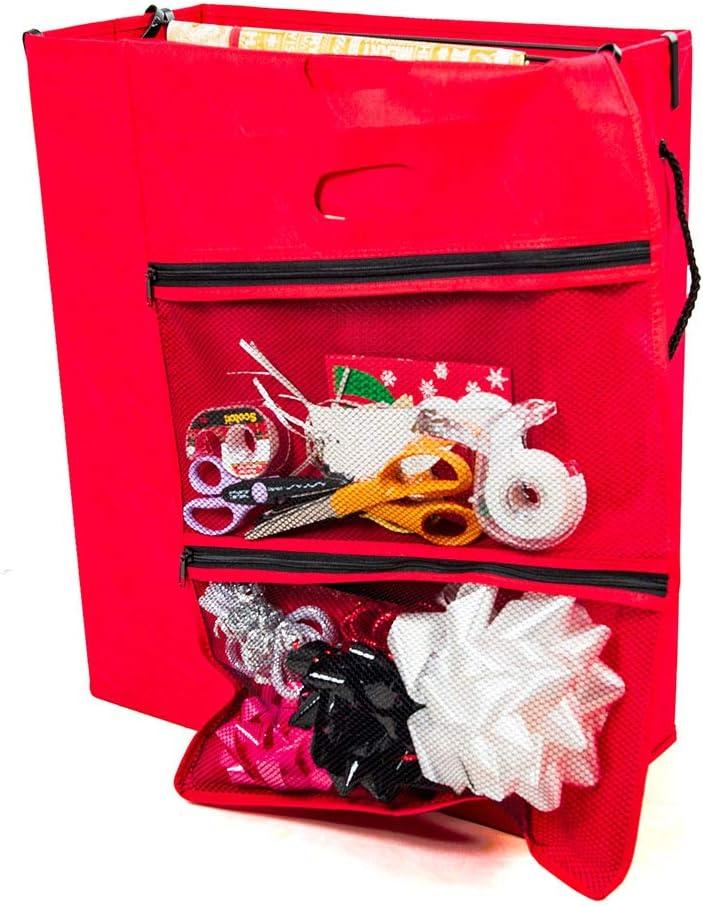 TreeKeeper Gift Bag and Tissue Paper Storage Box Red