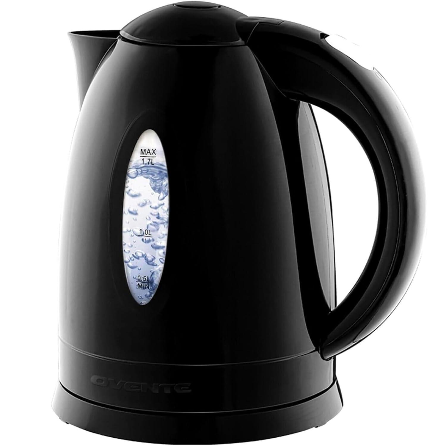 Ovente OVENTE 1.7 qt. Plastic Electric Tea Kettle