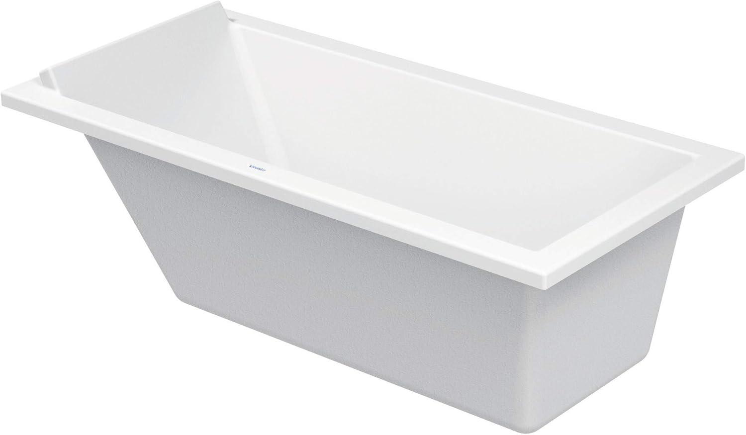 Starck New 59" x 28" Drop In Soaking Acrylic Bathtub