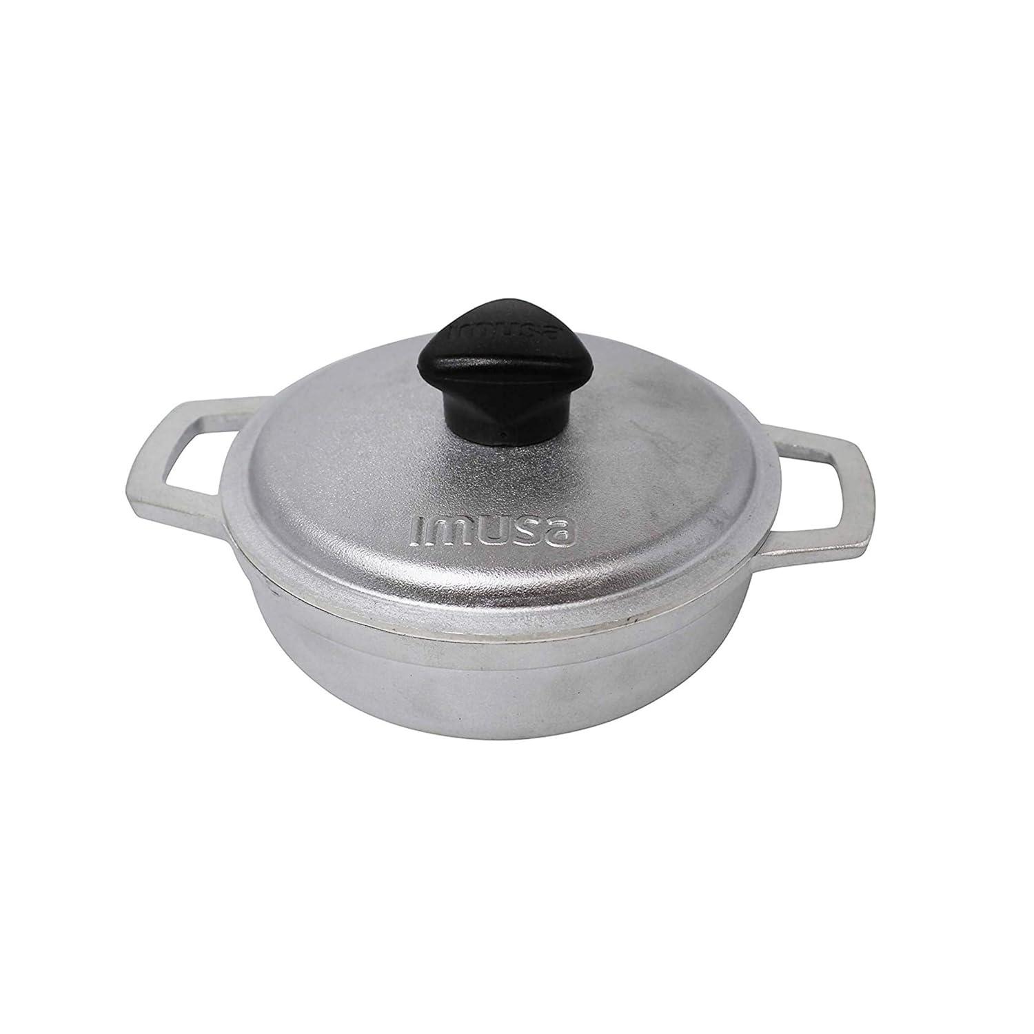 IMUSA 0.5qt Cast Aluminum Mini Caldero 4pc Set