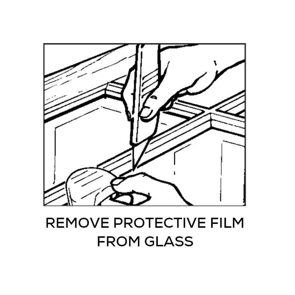 National Door Company, Interior Double Door, MDF, 72" x 84", 15 Lite True Divided, Clear Glass Collection, Both Active