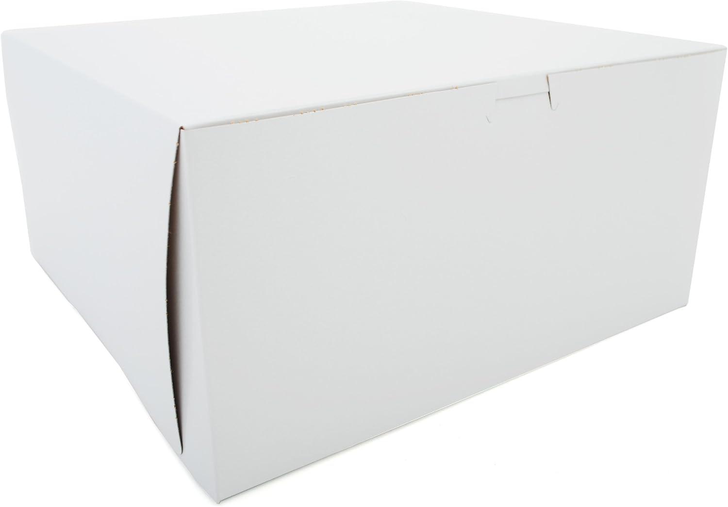 White Paperboard 12 x 12 x 6 Bakery Boxes