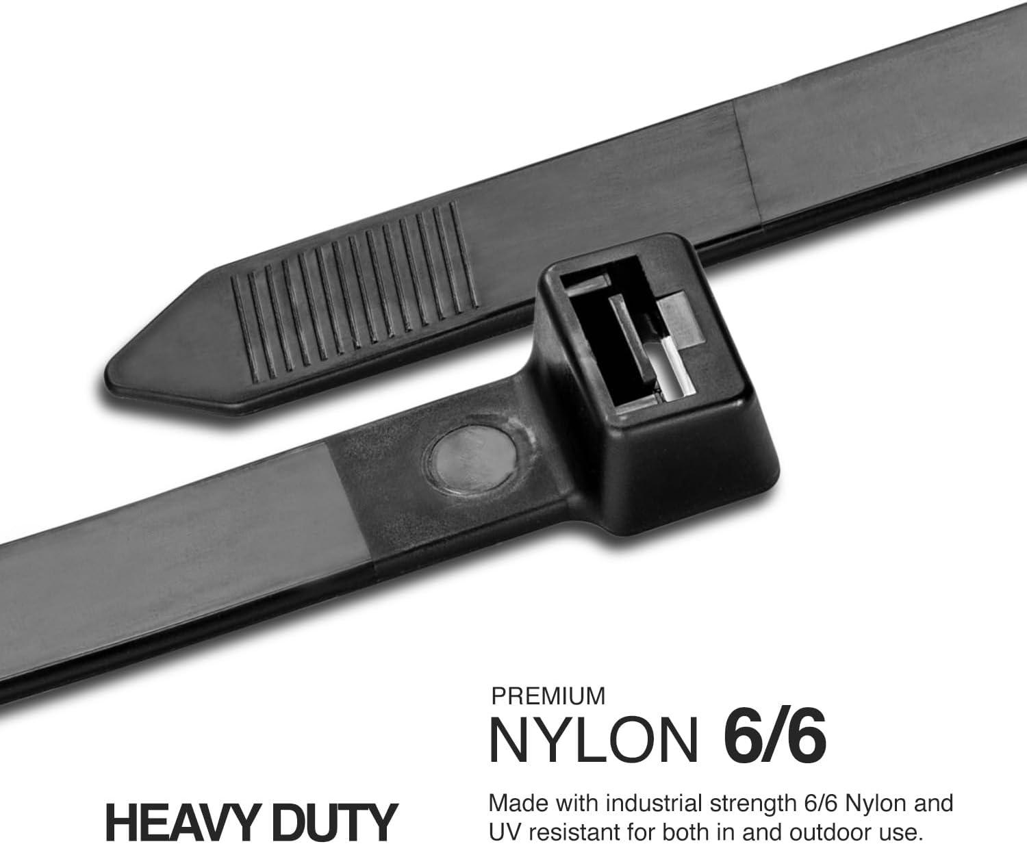 TR Industrial Ultra Heavy Duty Multi-Purpose UV Cable Ties (11.8")
