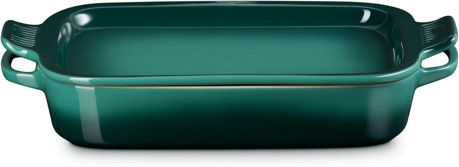 Le Creuset Le Creuset Stoneware Rectangular Dish With Platter Lid, 2.75Qt.