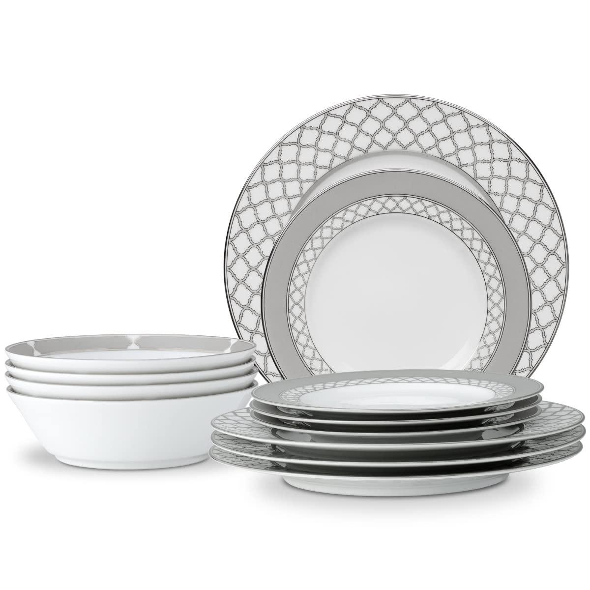 Noritake Noritake Eternal Palace 12-Piece Dinnerware Set, Service for 4