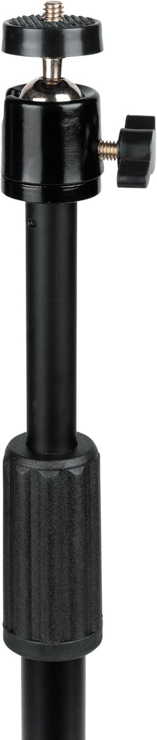 Gator 10" LED Desktop Ring Light Stand With Phone Holder and Compact Weighted Base