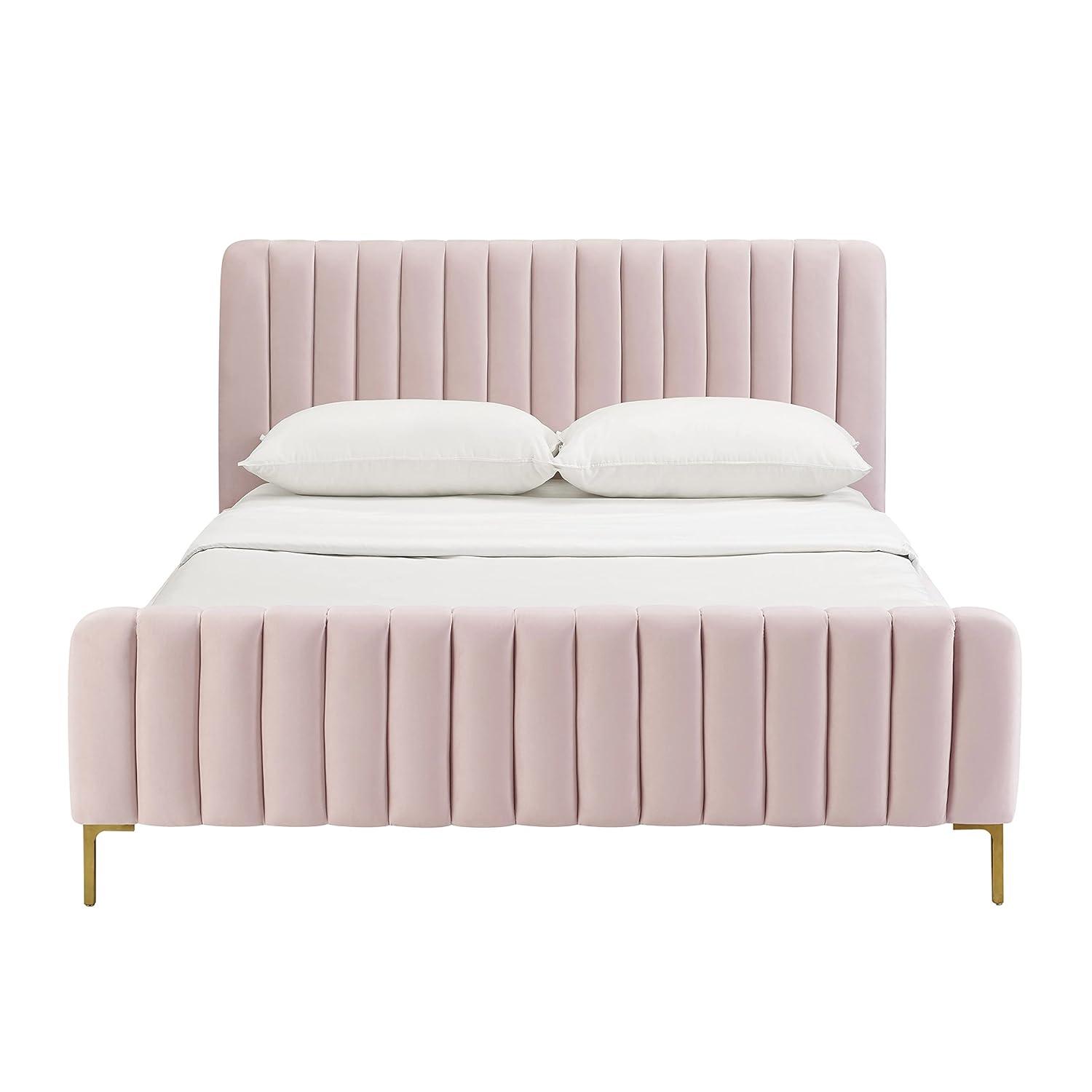 Angela Upholstered Platform Bed
