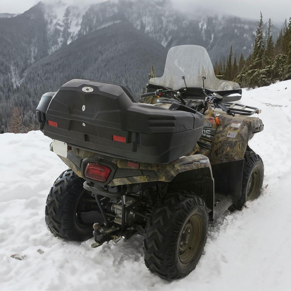 Black Widow ATV-CB-L7500 16.5in H ATV Rear Rack Locking ATV Cargo Box