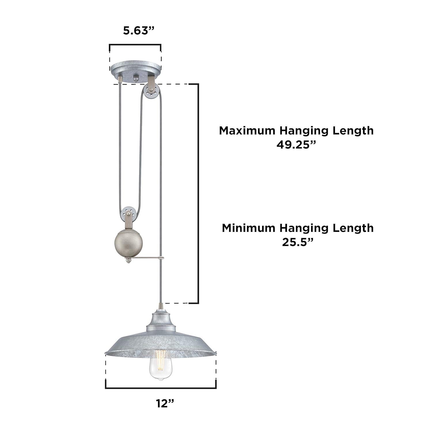 Westinghouse Lighting Iron Hill 1 - Light Single Pendant