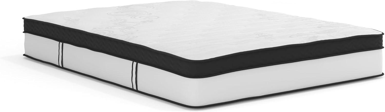 Flash Furniture Capri Comfortable Sleep 12 Inch CertiPUR-US Certified Memory Foam & Pocket Spring Mattress, Queen Mattress in a Box