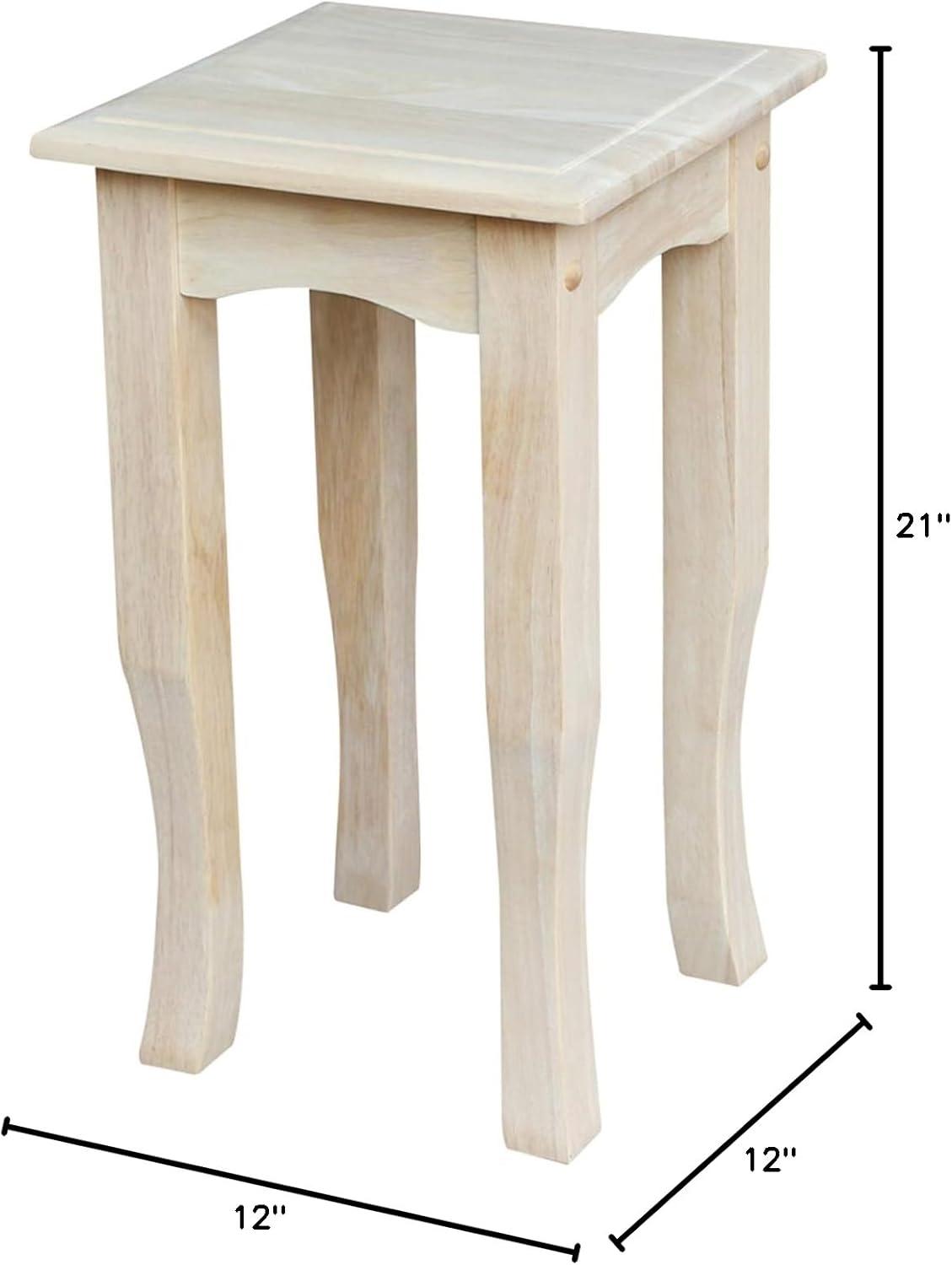 Tea Table Unfinished - International Concepts