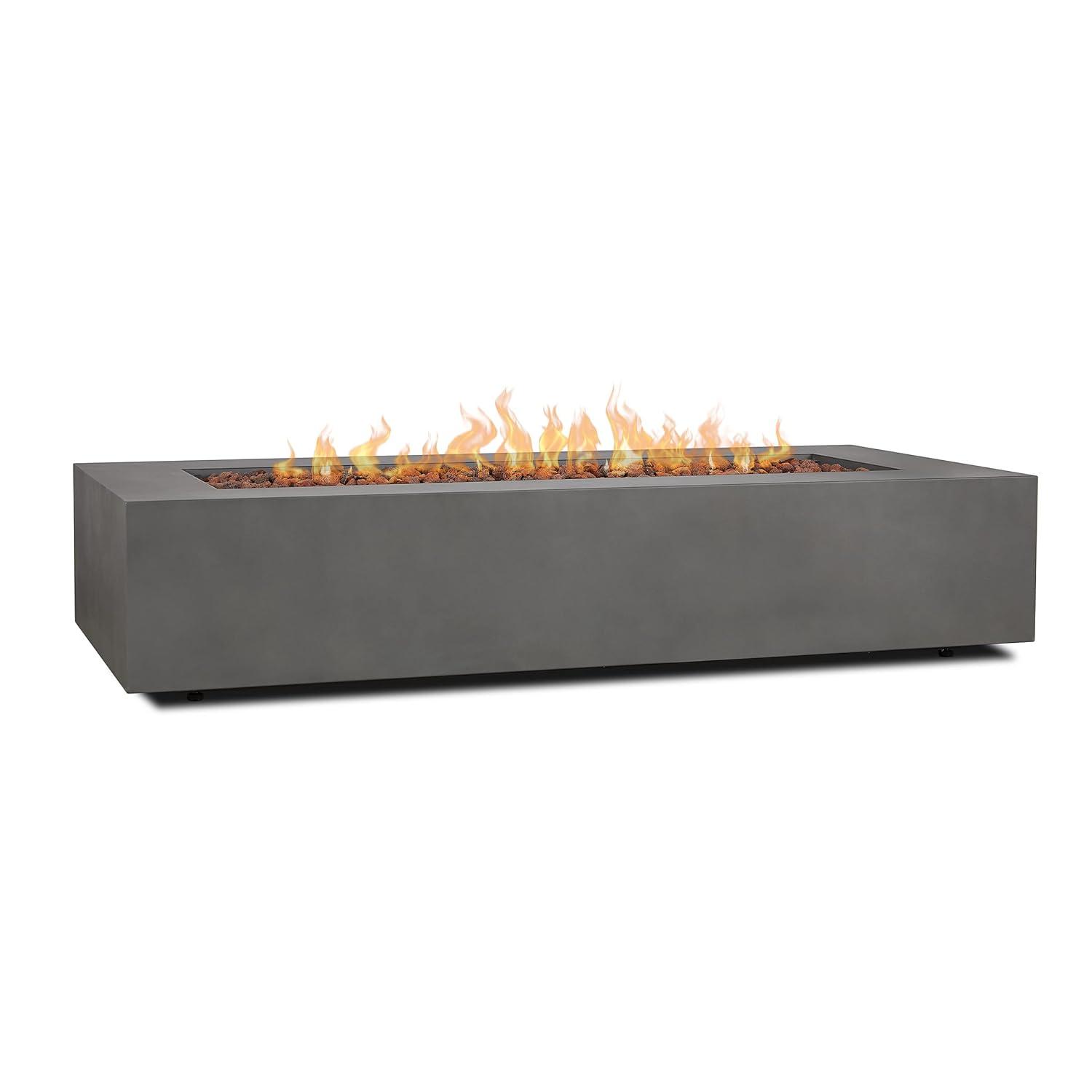 AEGEAN Propane / Natural Gas Outdoor Fire Pit Table