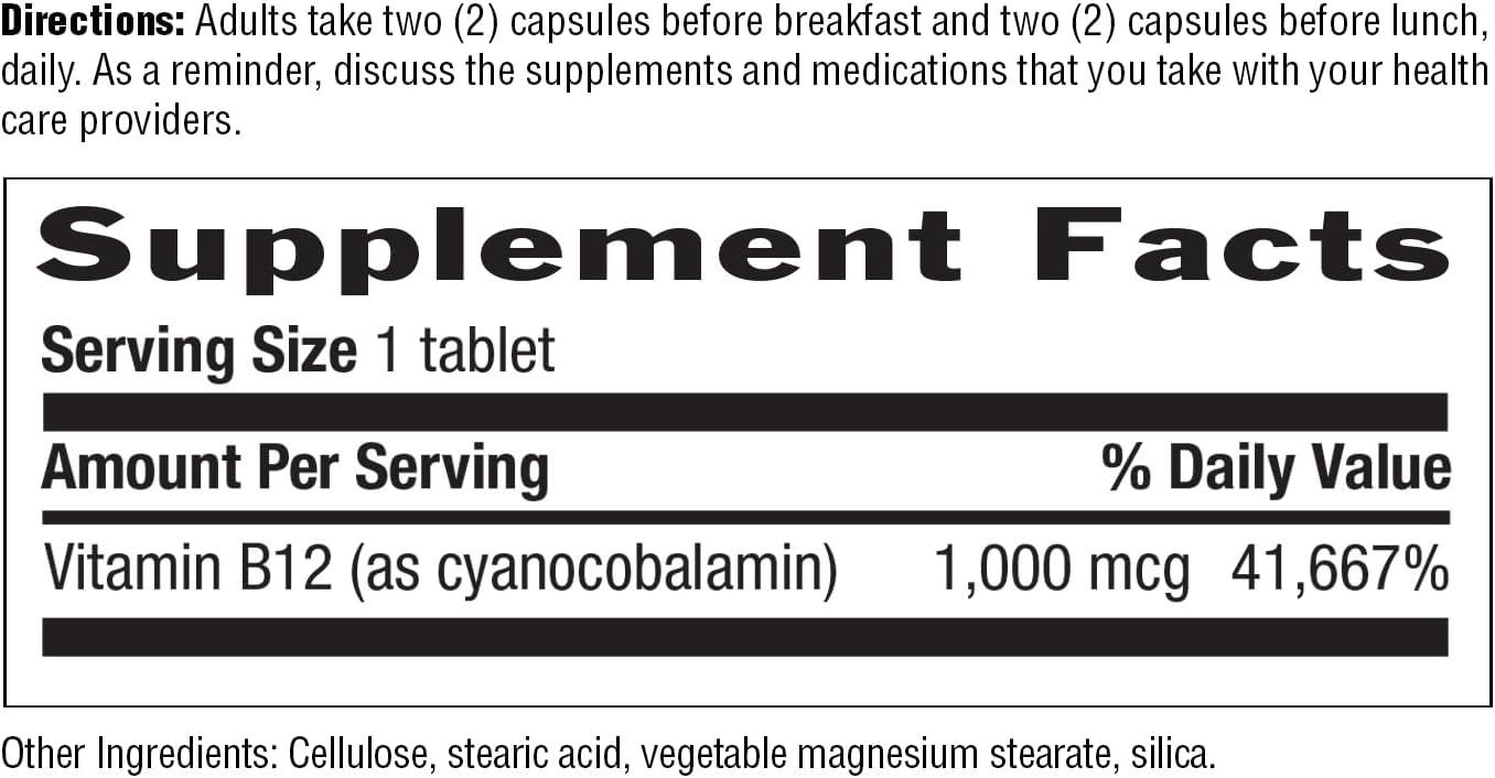 Cherry Vegan Herbal Sugar-Free Vitamin B12 Tablets