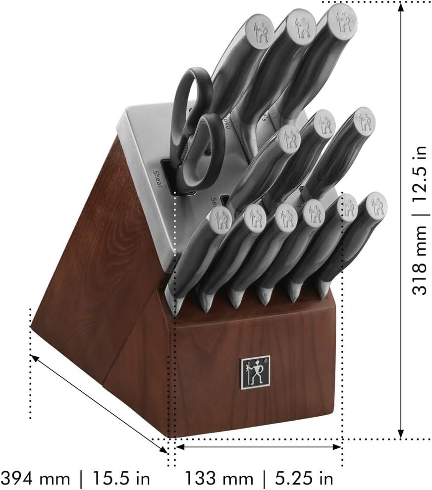 Henckels Graphite 14-piece Self-Sharpening Block Set