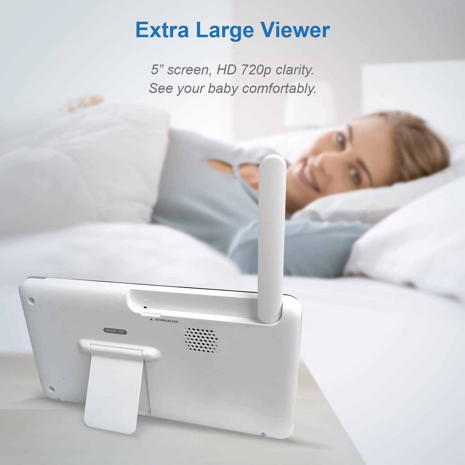 VTech Digital Video Monitor with Remote Access and 2 Cameras 5"- RM5764-2HD