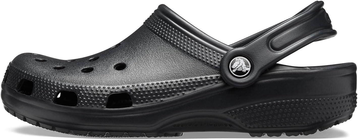 Men's 12 Black Aerated Slip Resistant Clogs