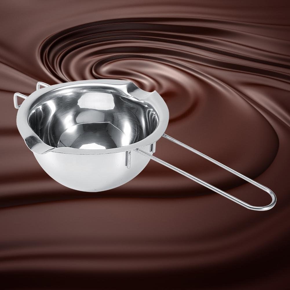 Haofy Stainless Steel Double Boiler Pots Universal Chocolate Butter Melting Pot Pan Milk Bowl Double Boiler Kitchen