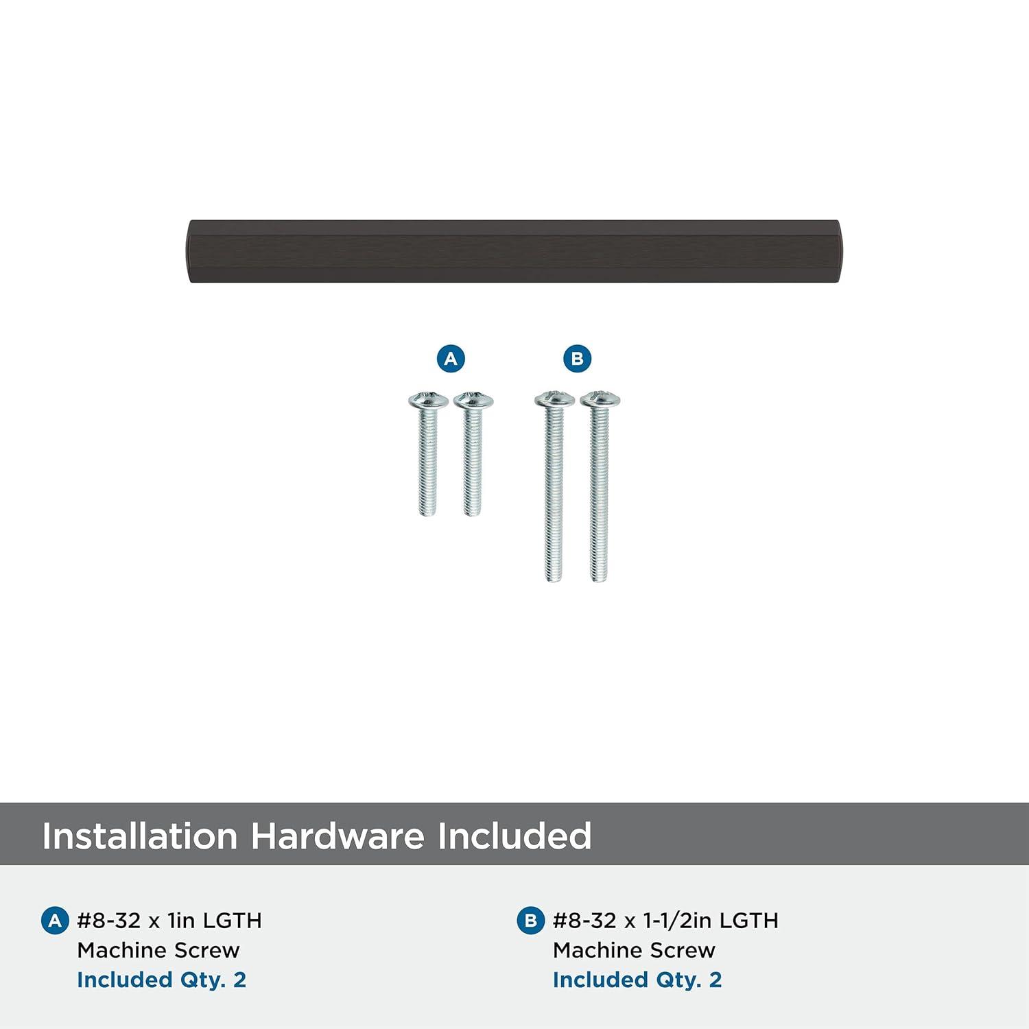 Amerock Caliber 3 inch (76mm) Center-to-Center Oil-Rubbed Bronze Cabinet Pull