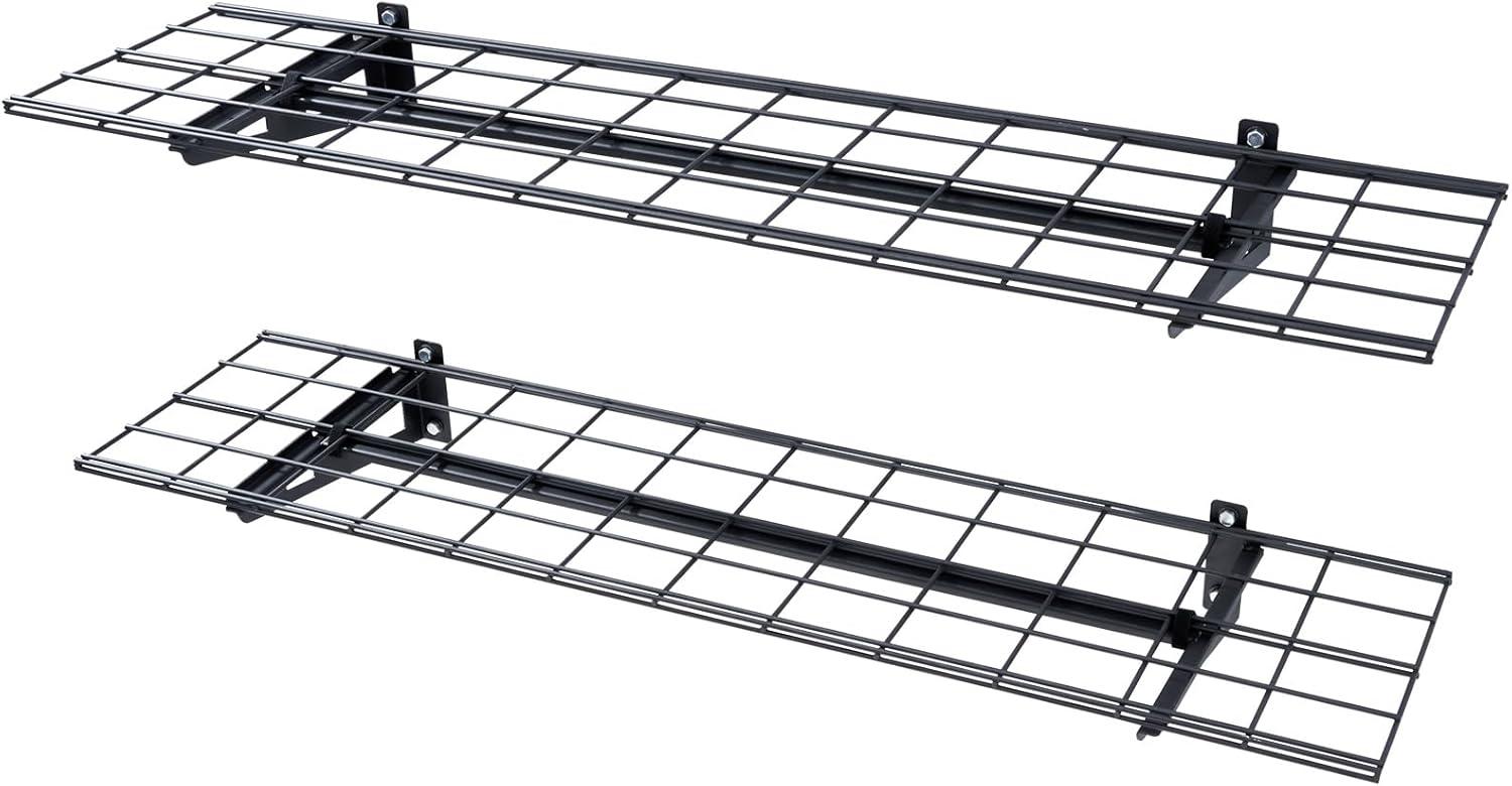Vevor QXCKGBDHSSC48L638V0 4 x 1 ft. Wall Mounted Garage Storage Shelving - Pack of 2