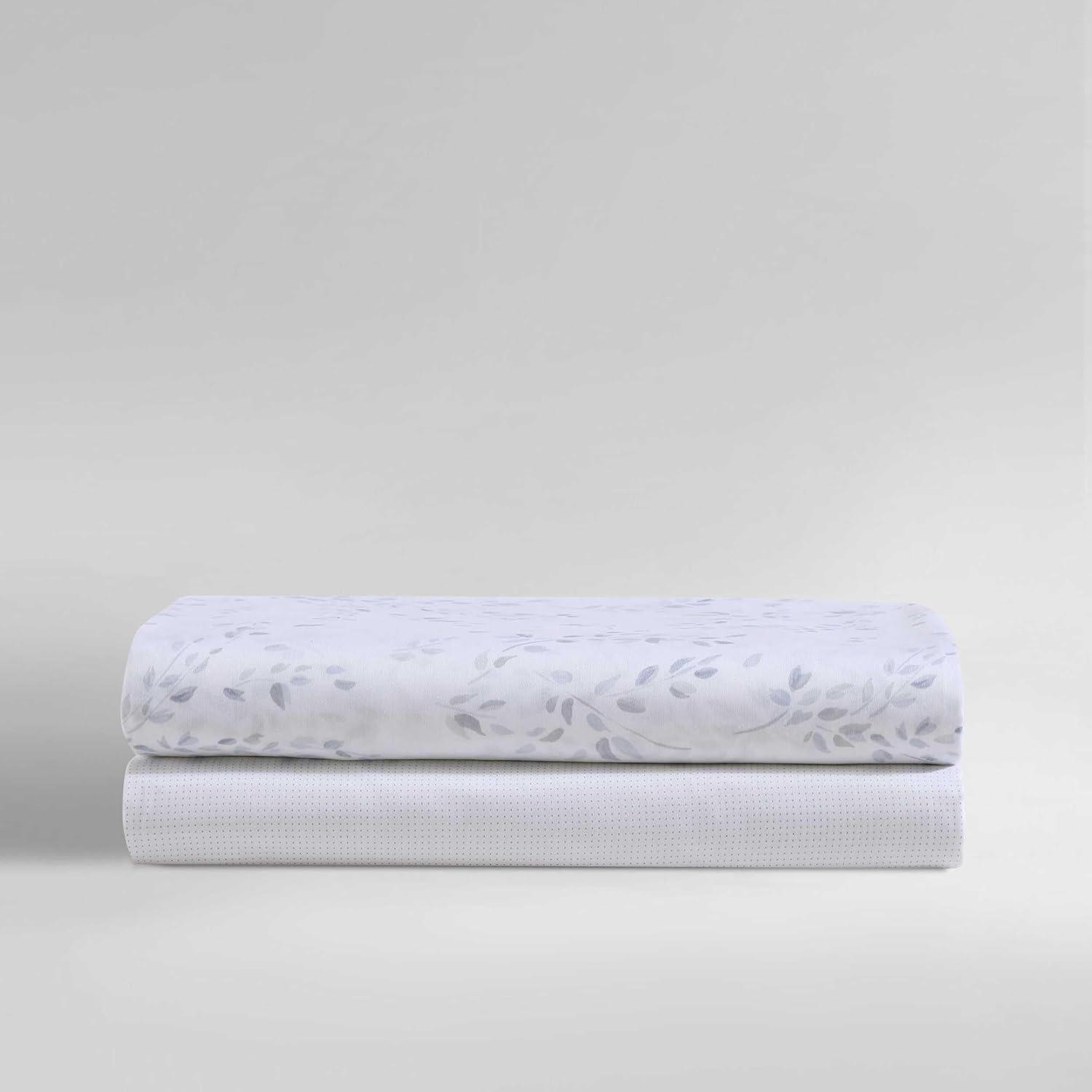 Calvin Klein Printed Sateen Cotton Sheet Set