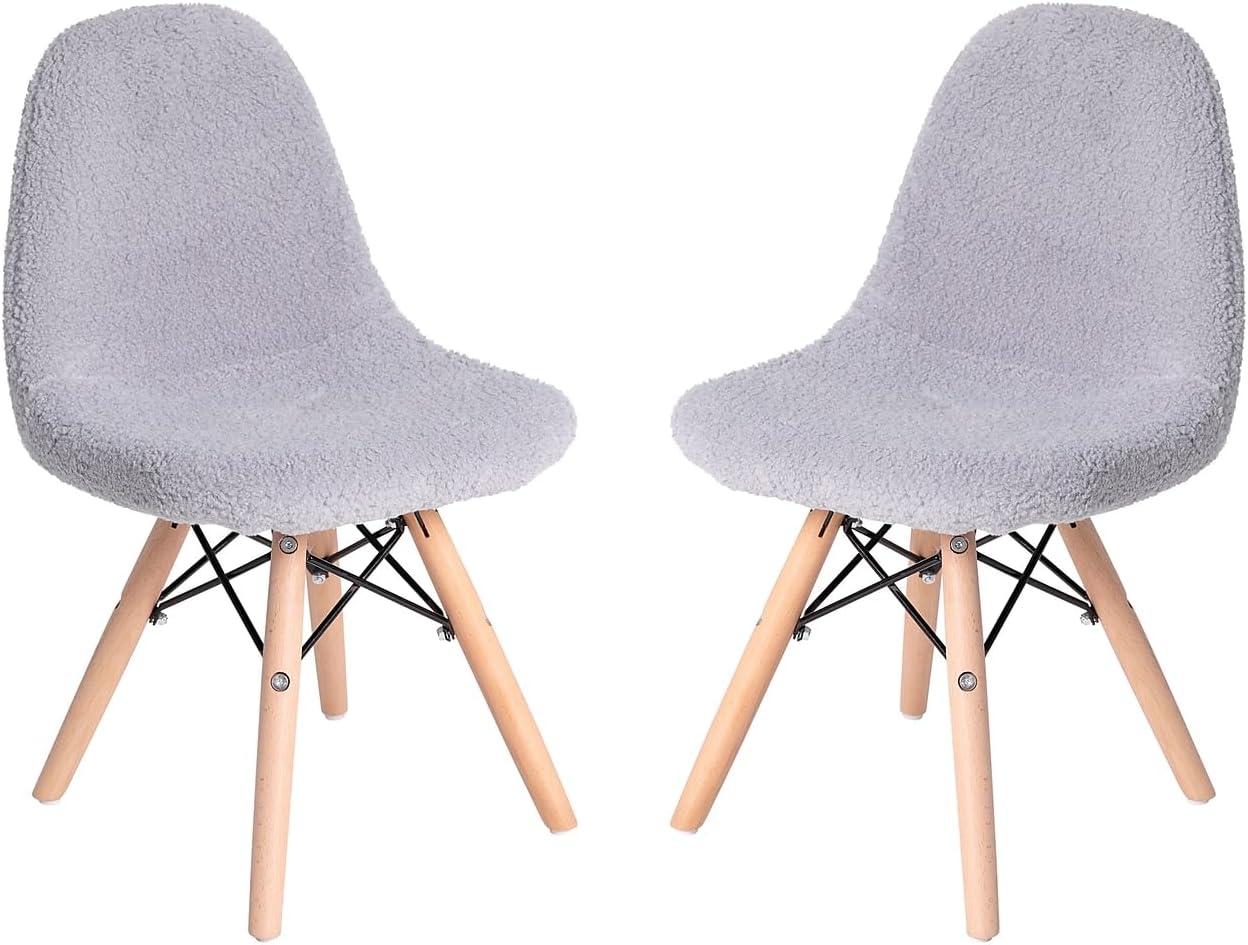 Flash Furniture Shaggy Dog Light Pink Accent Chair