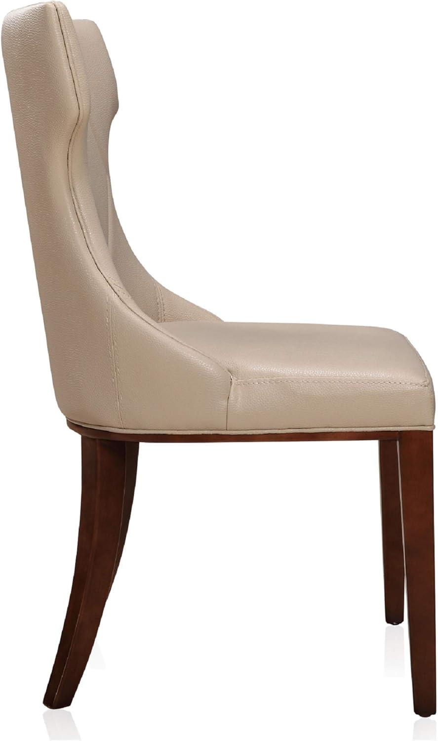 Rosdorf Park Reine Upholstered Wing Back Side chair (Set of 2)