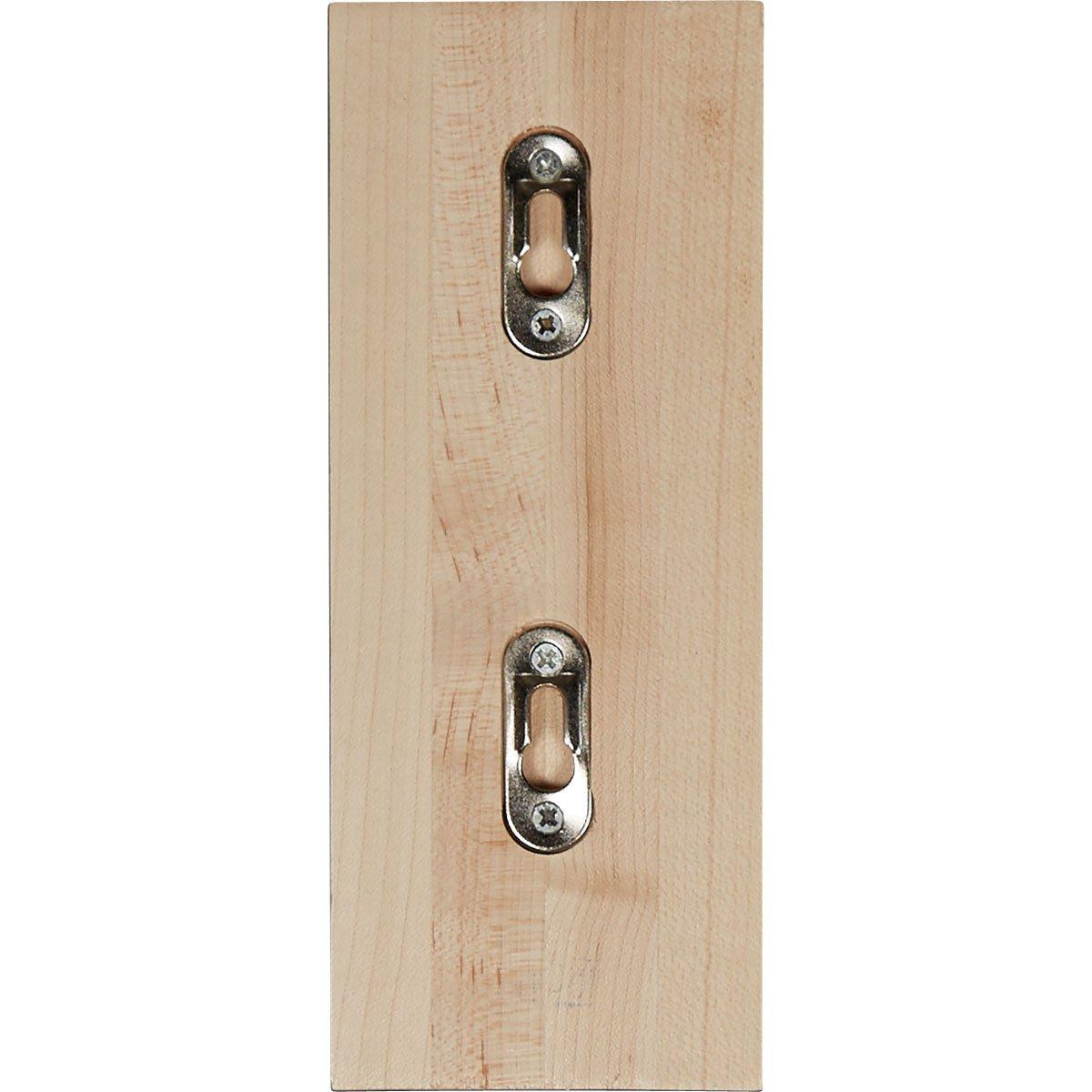 Ekena Millwork 3 1/4"W x 4"D x 8"H Diane Recessed Wood Corbel, Alder