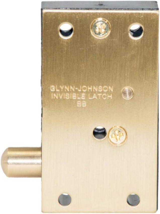 Satin Brass Manual Invisible Cabinet Latch