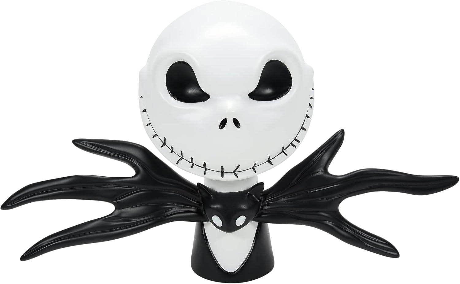 Jack Skellington Black and White Resin Halloween Tree Topper