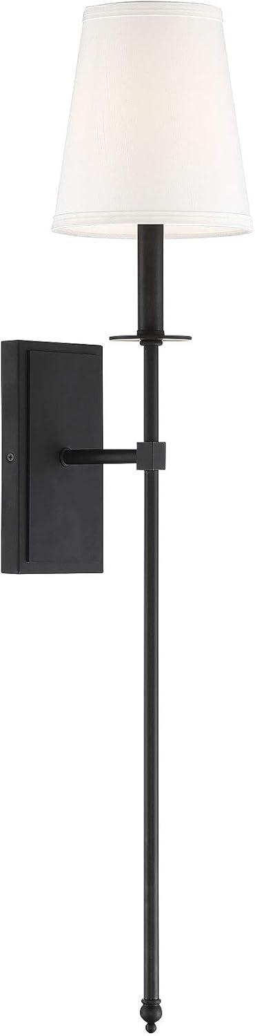 Savoy House Monroe 1 - Light Wall Light in  Matte Black