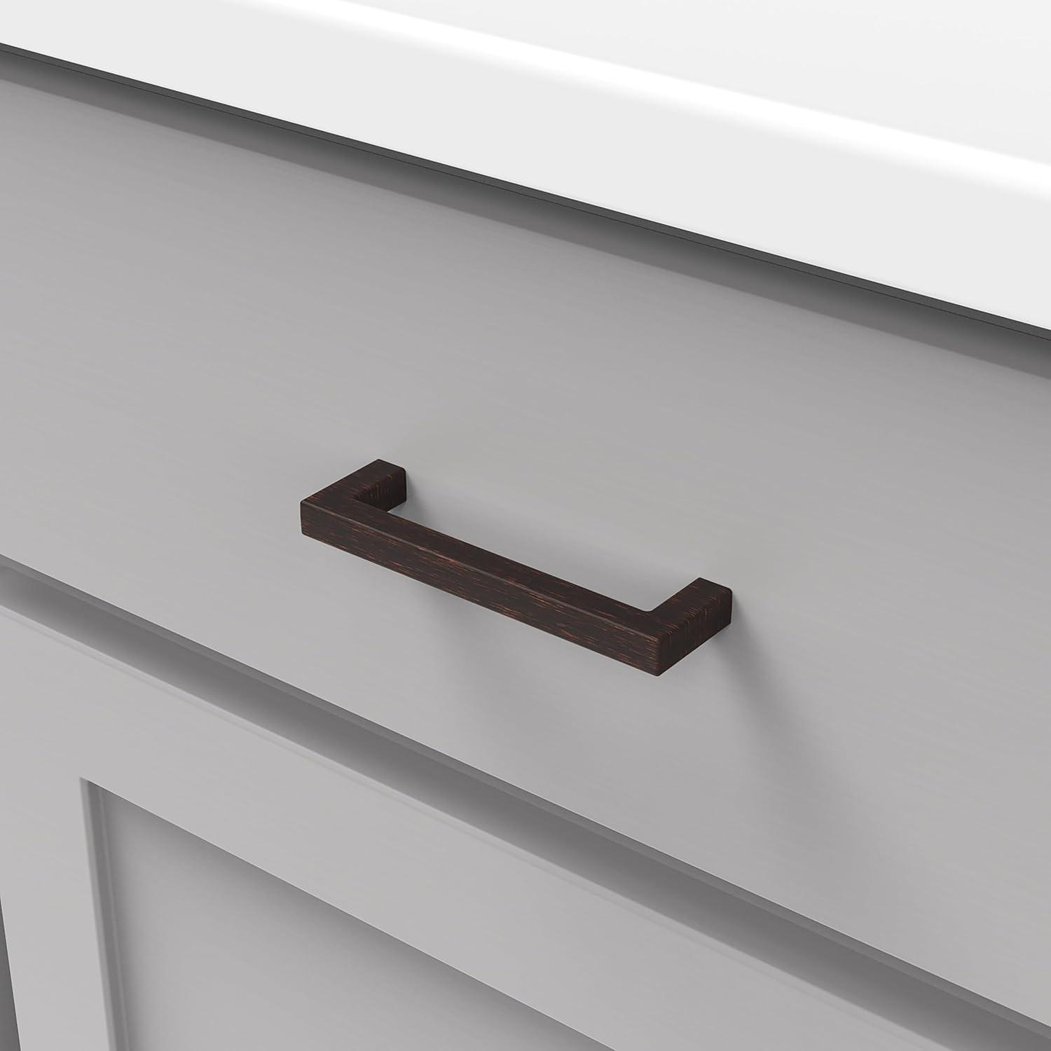 Skylight Kitchen Cabinet Handles, Solid Core Drawer Pulls for Cabinet Doors, 3-3/4" (96mm)