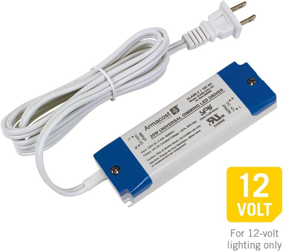 Universal Dimmable LED Driver 12V DC, 20W Electronic Transformer