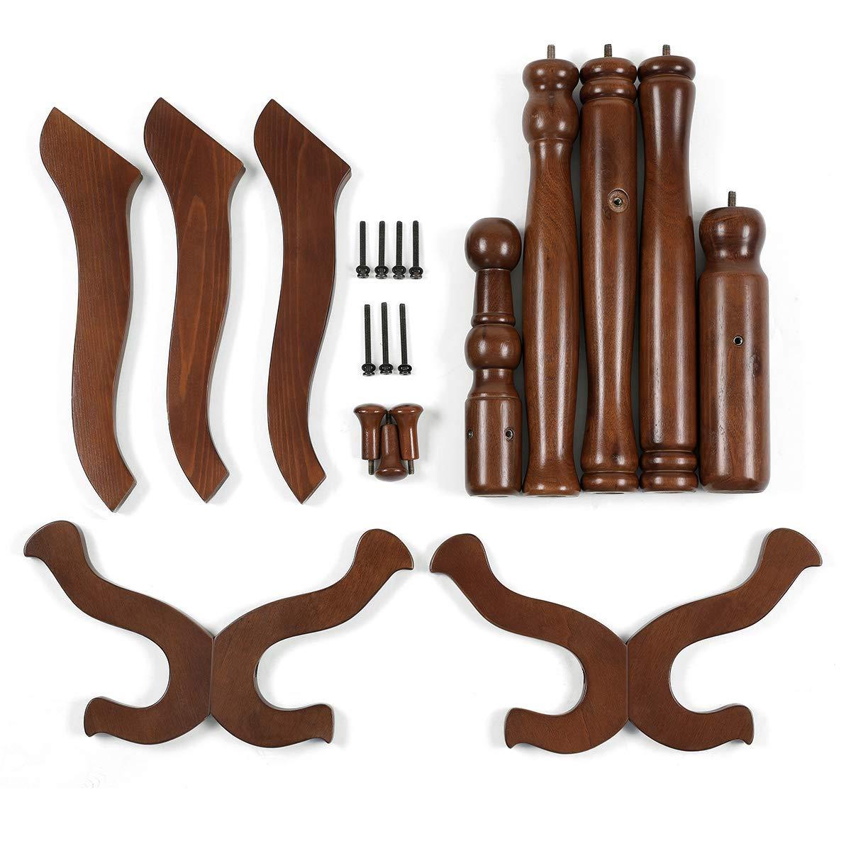 Red Barrel Studio® Coat Rack Free Standing With 11 Hooks