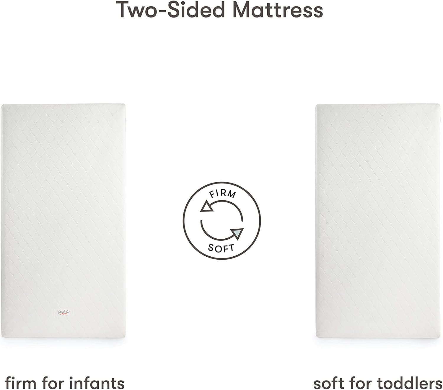 Babyletto Pure Core 2-Stage Waterproof Standard Crib Mattress