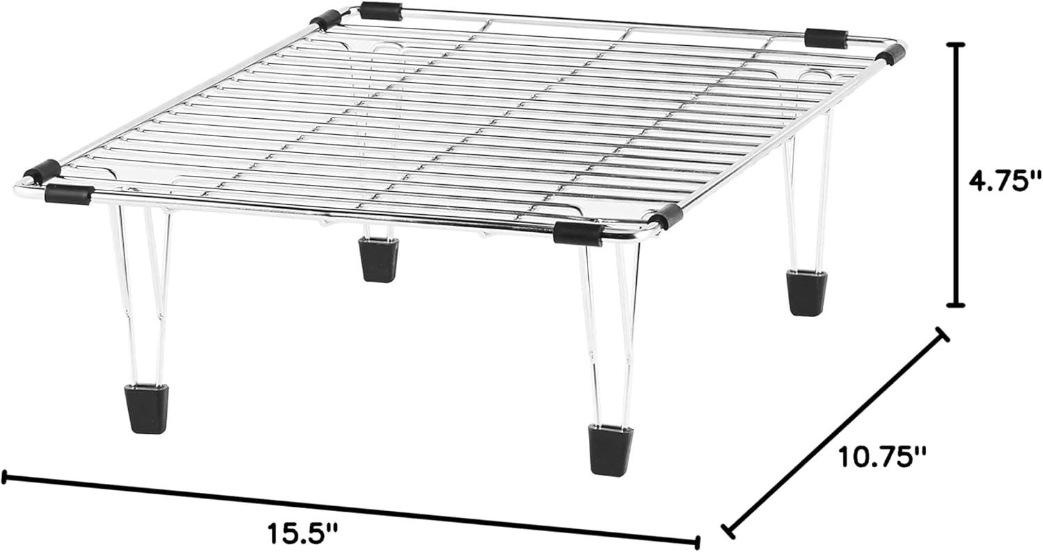 Stainless Steel Elevated Sink Grid for Quatrus Ergon, Cerana 33" and Cuvee 32" Super Single Sinks