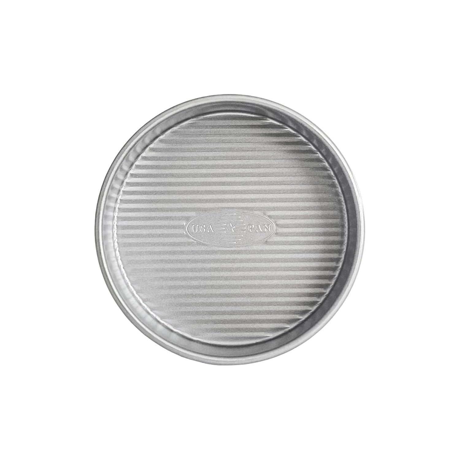 USA Pan Nonstick Round Cake Pan, 6-inch, Aluminized Steel