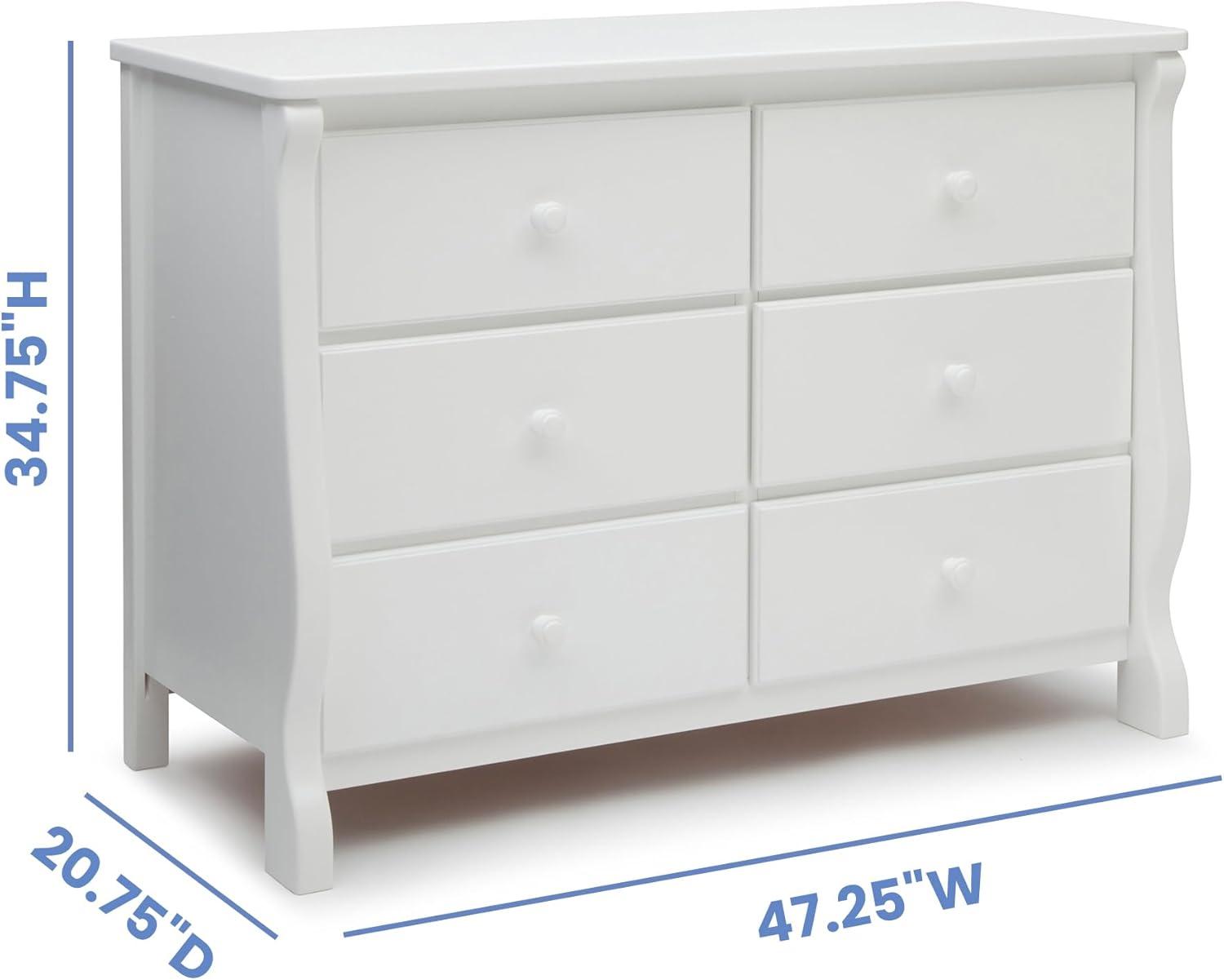 Universal Double Dresser -Made of Solid Woods