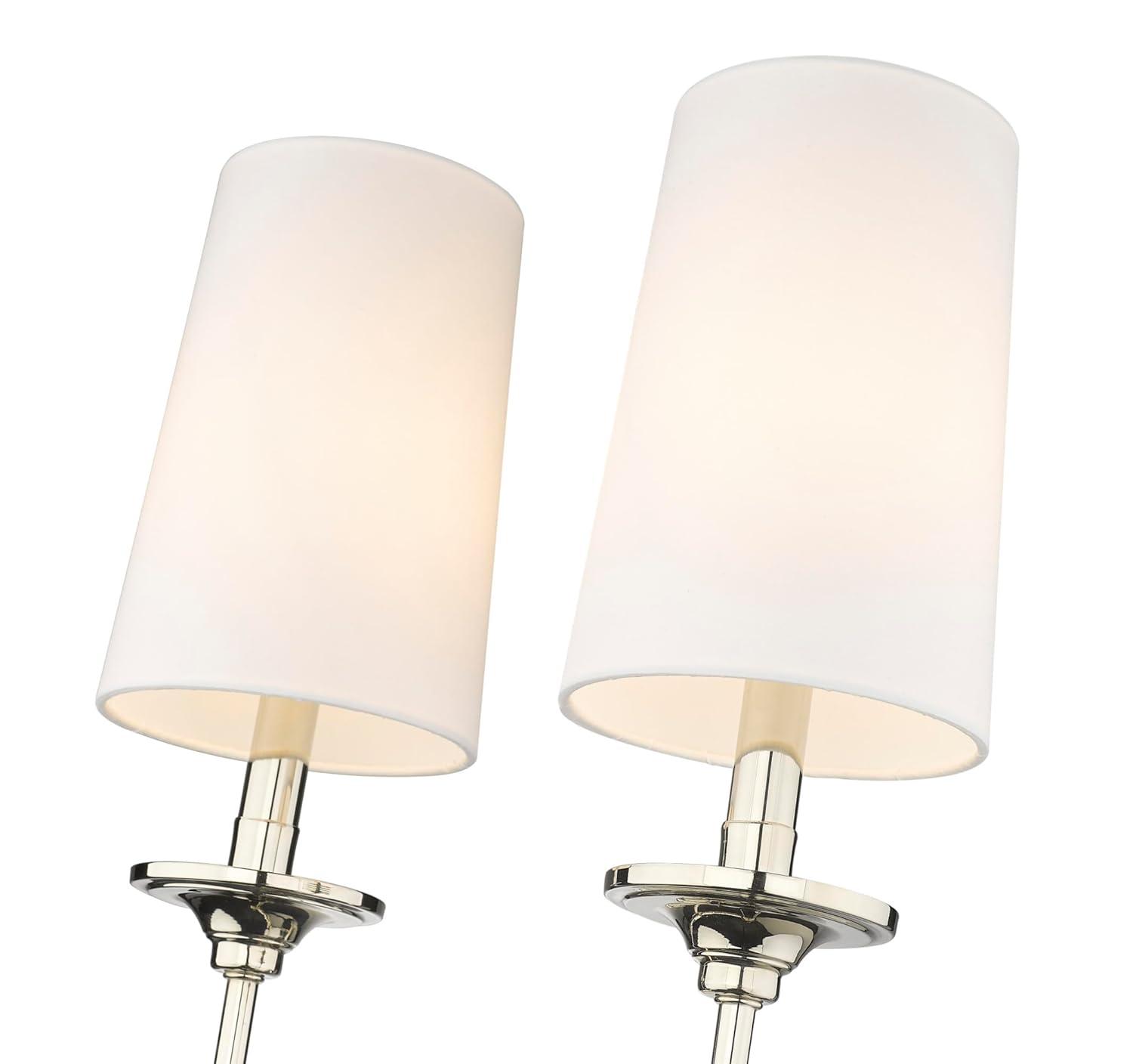 Z-Lite Emily 2 - Light Wall Light in  Polished Nickel