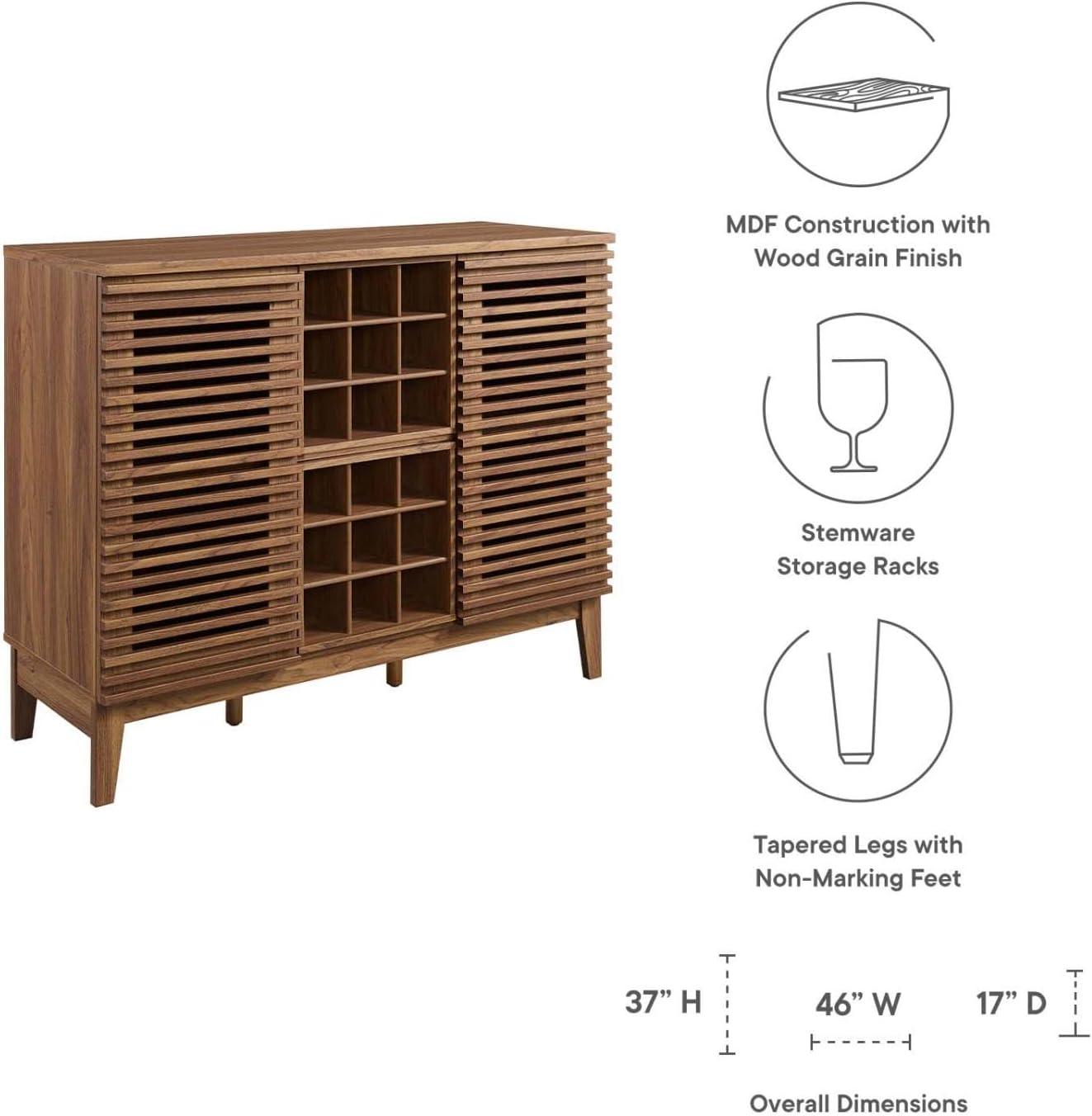 Modway Render Bar Cabinet