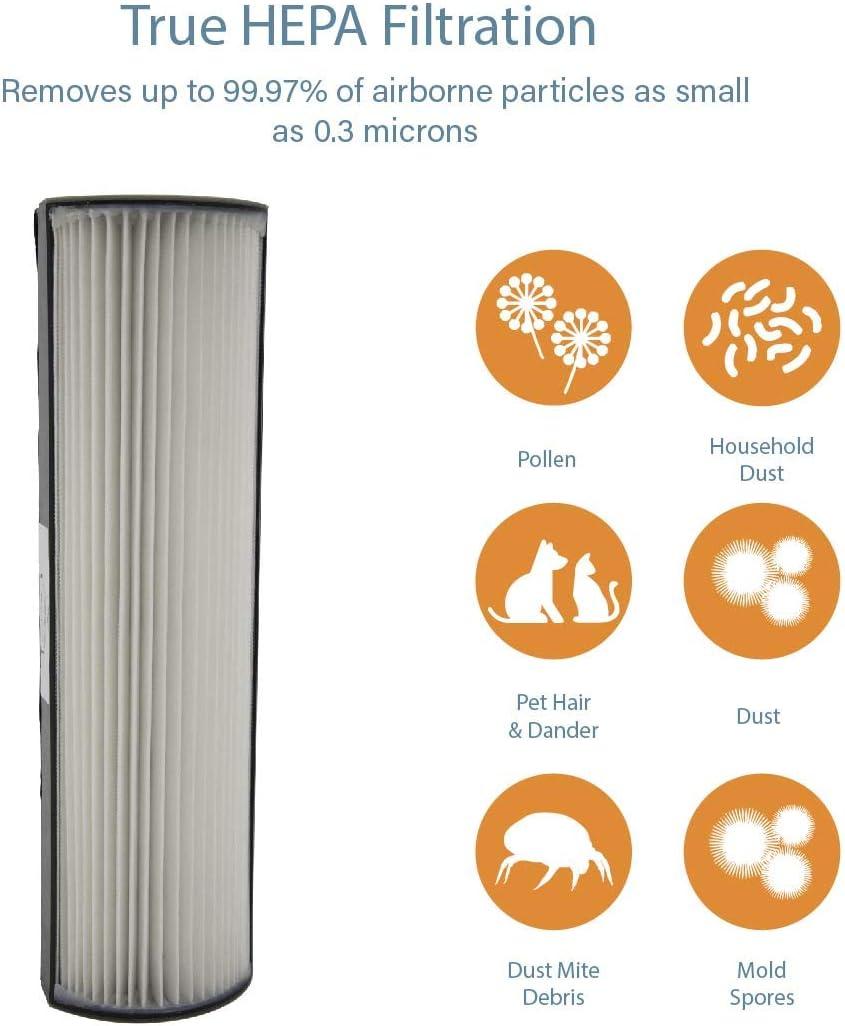 Filter-Monster – Replacement HEPA Filters, 2 Pack – Compatible with Therapure TPP440F Filter for Therapure Air Purifier TPP440, TPP540, and TPP640 Air Purifiers