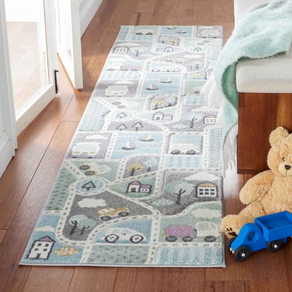 Carousel Kids CRK193 Power Loomed Area Rug  - Safavieh