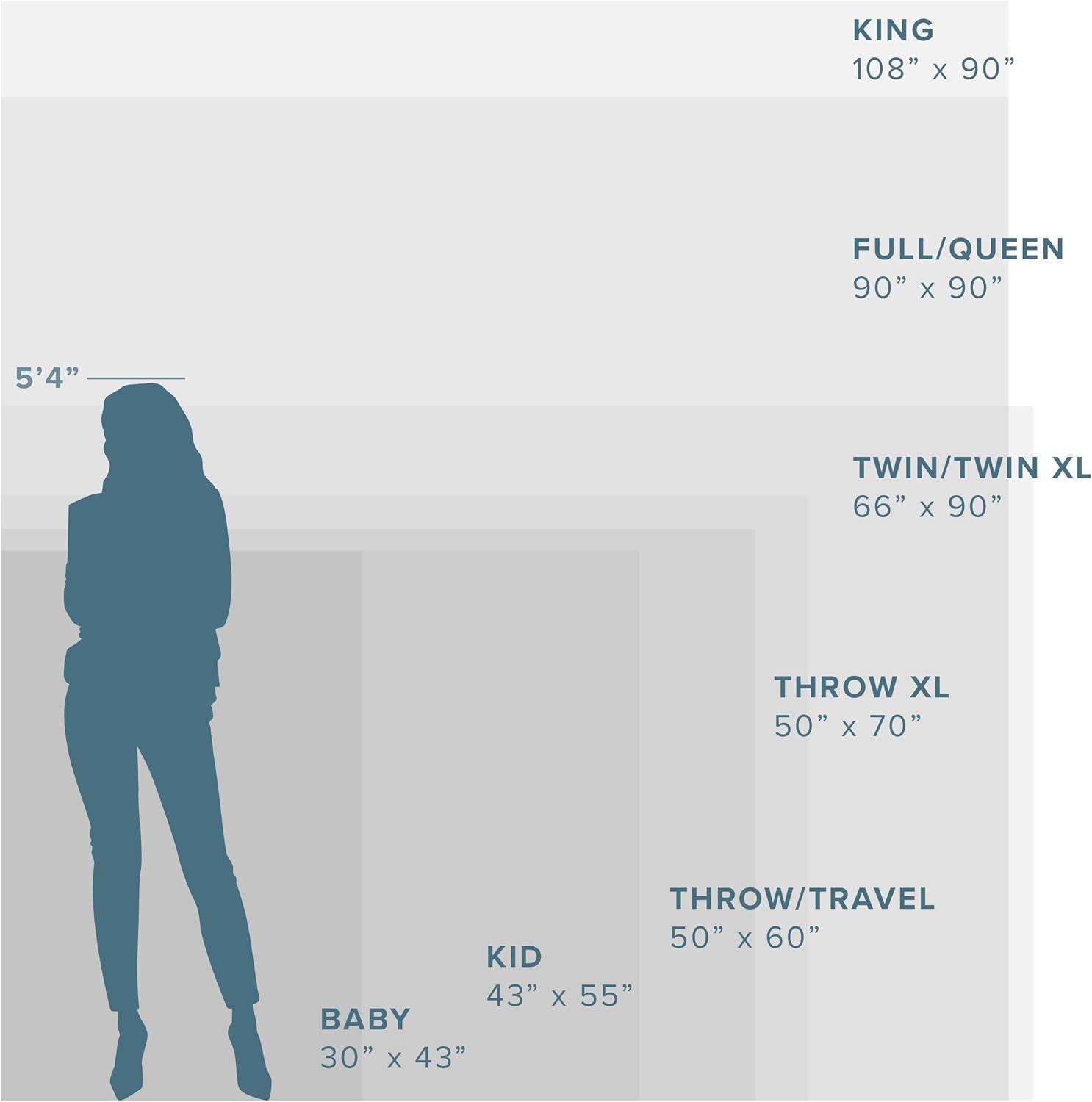 Bare Home Bare Home Microplush Fleece Blanket - Fuzzy, Warm, Bed/Throw Blanket